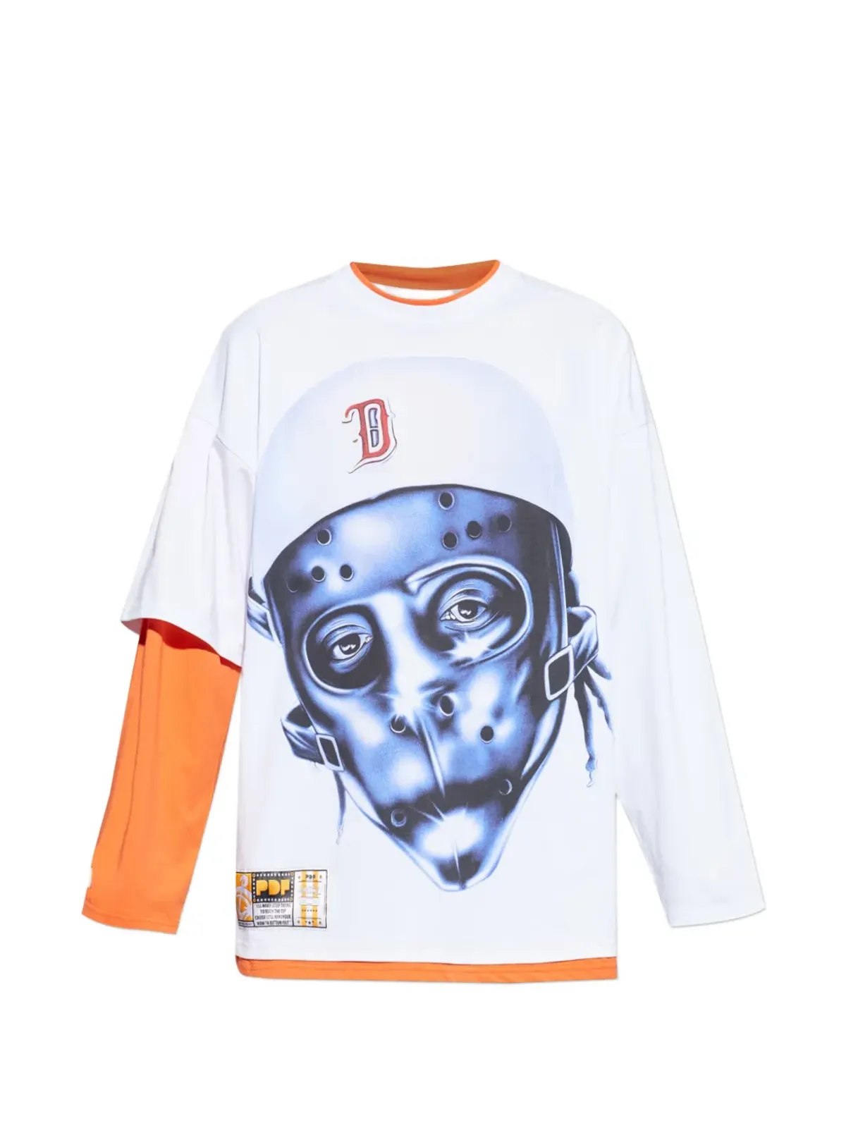 PDF グラフィックプリント クルーネック Tシャツ - 画像1