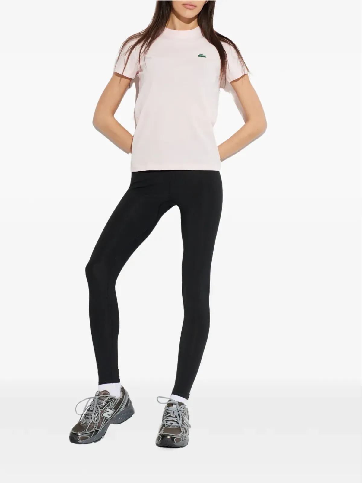 Lacoste ロゴ入りウエストバンド レギンス - 画像2
