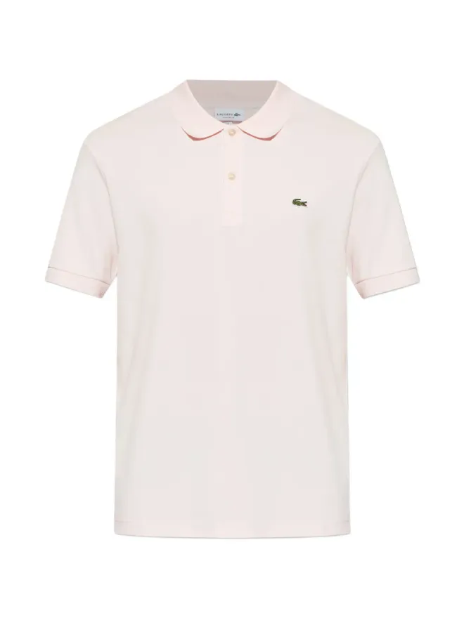 Lacoste Lacoste 半袖ロゴポロシャツ ピンクの商品画像