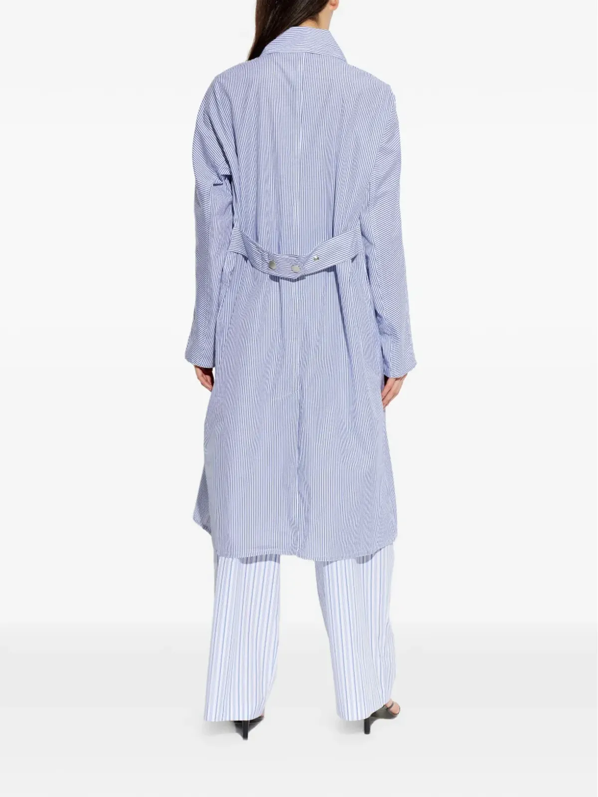 rag & bone ストライプ柄 ボタン付きコート - 画像3