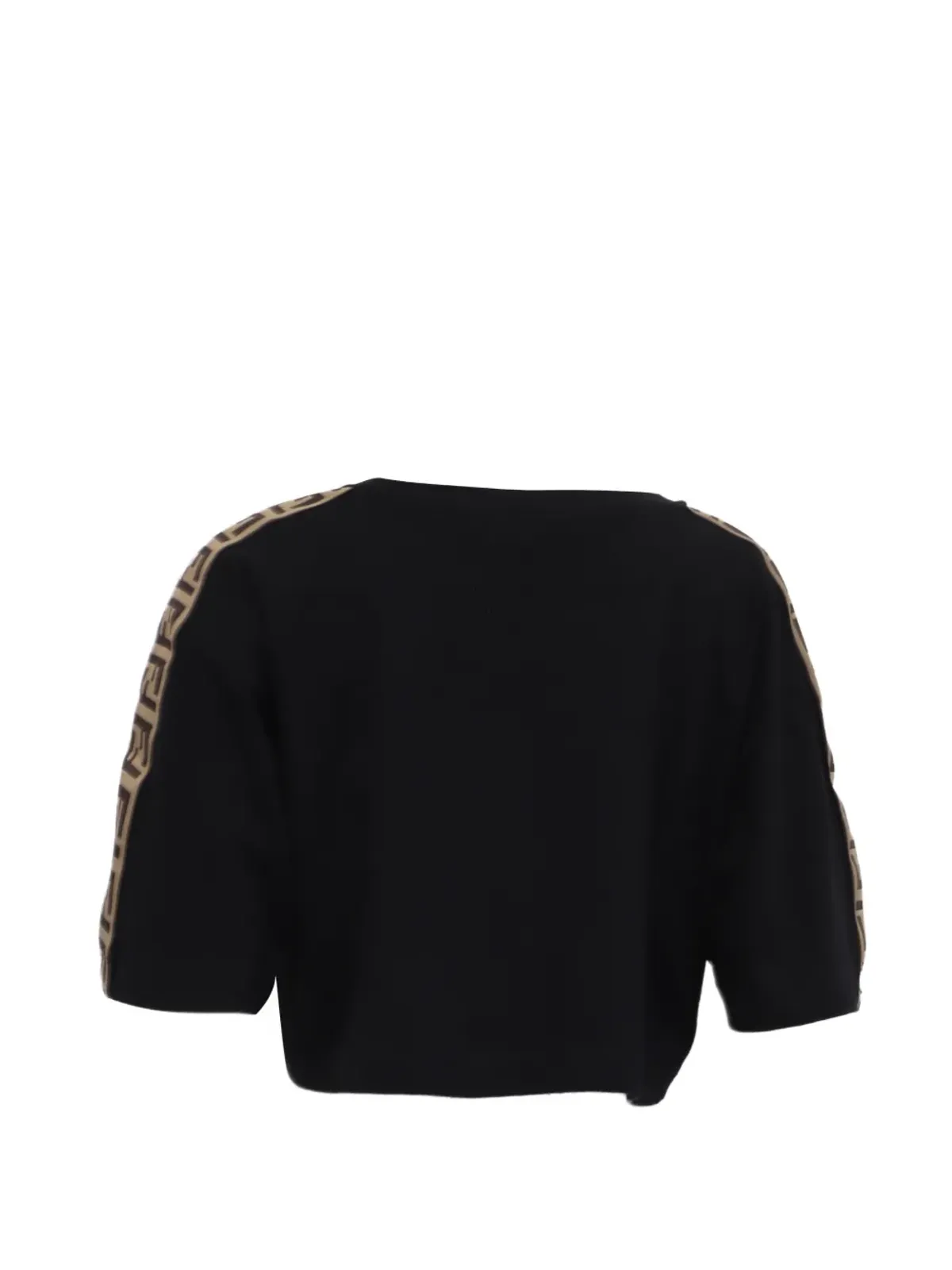 Fendi Pre-Owned Fendirama クロップドTシャツ - 画像2