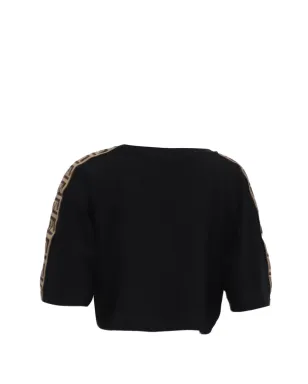 Fendi Pre-Owned Fendirama クロップドTシャツ - サムネイル2