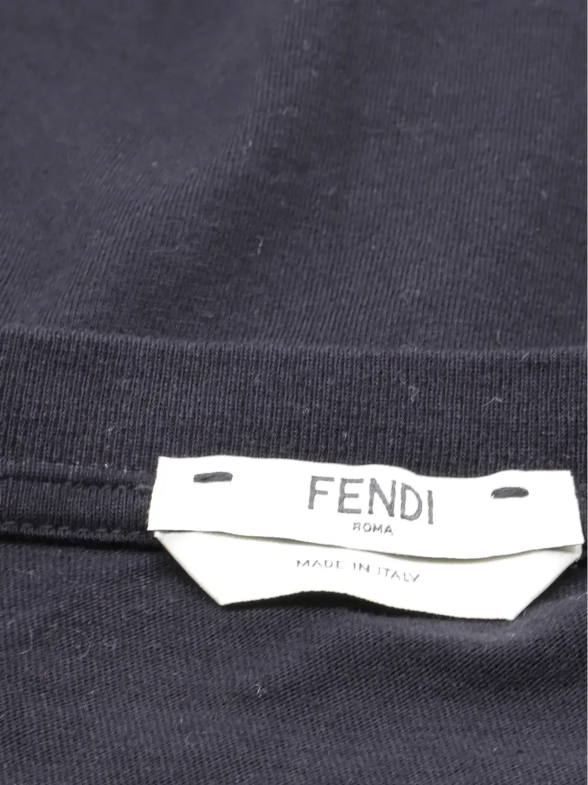 Fendi Pre-Owned Fendirama クロップドTシャツ - 画像4