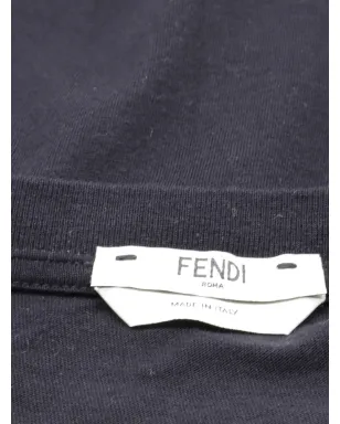 Fendi Pre-Owned Fendirama クロップドTシャツ - サムネイル4