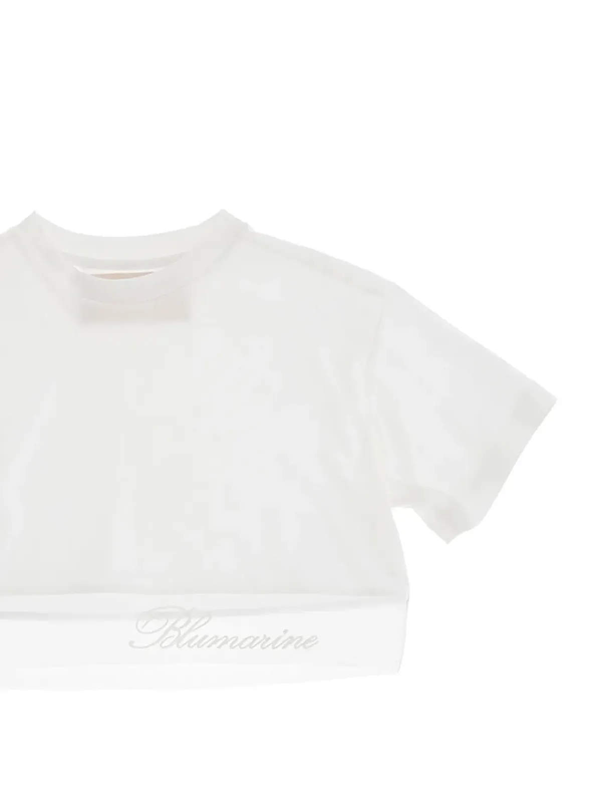 Miss Blumarine セミシアーパネル Tシャツ - 画像2