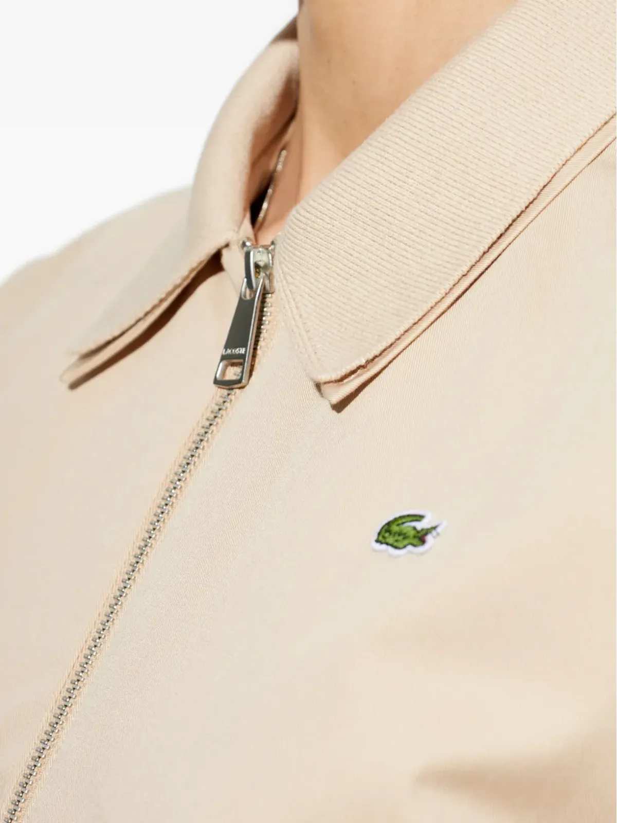Lacoste 襟付きジップジャケット - 画像5