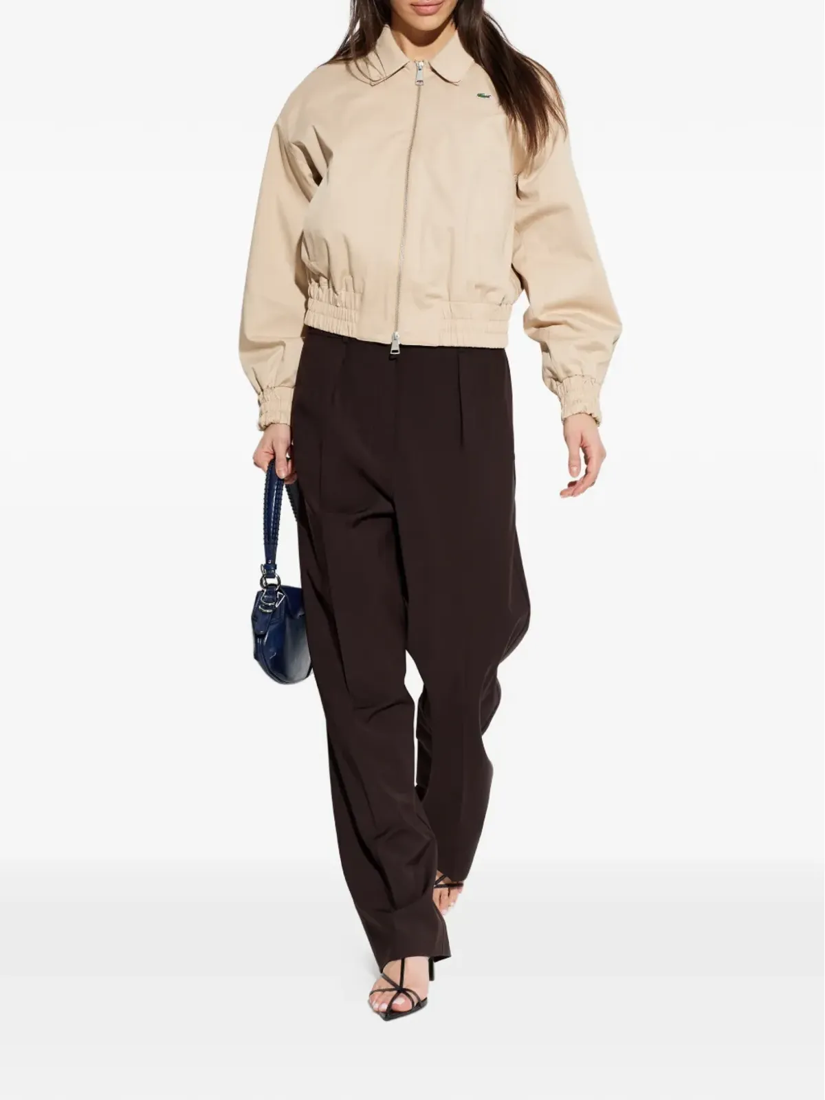 Lacoste 襟付きジップジャケット - 画像2