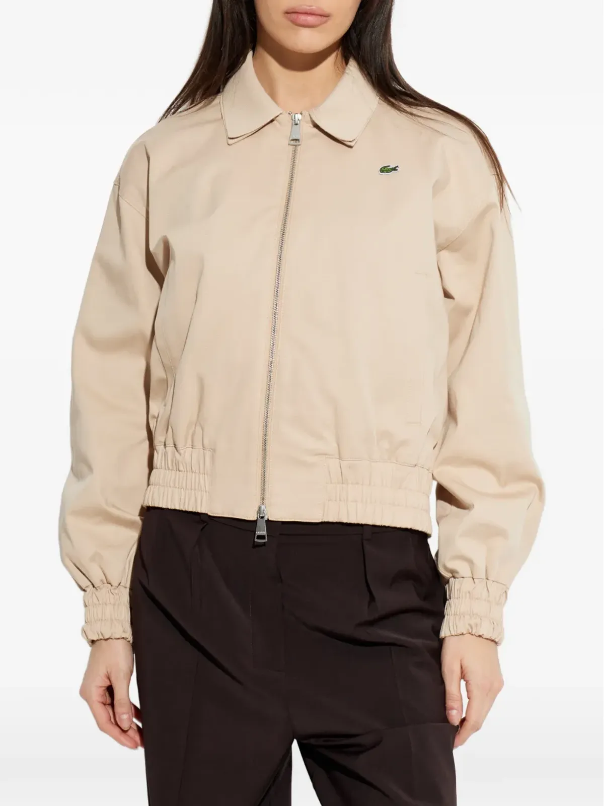Lacoste 襟付きジップジャケット - 画像3