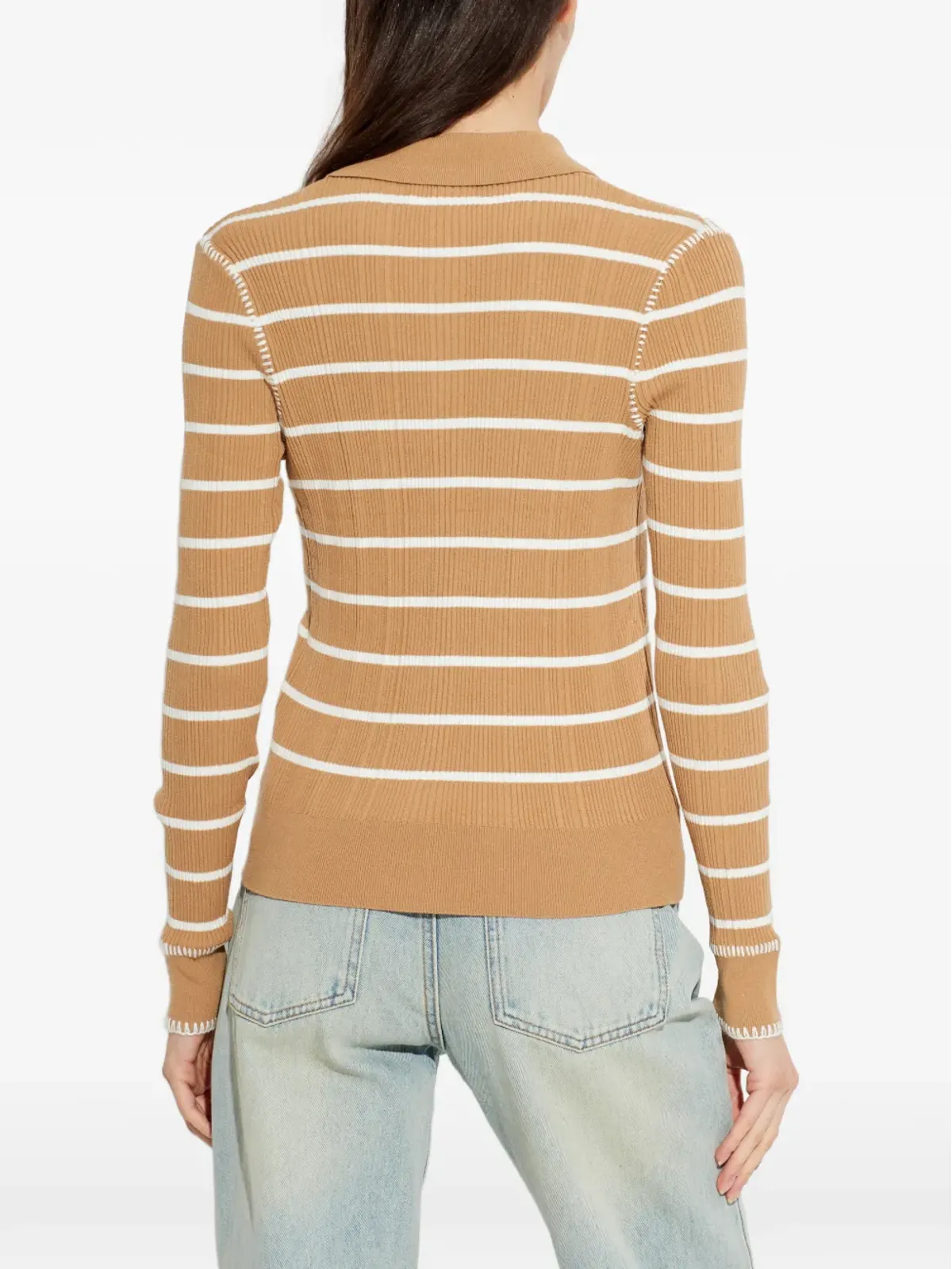 rag & bone ストライプボタンカーディガン - 画像4