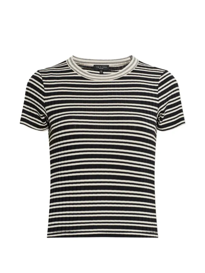 Rag & Bone rag & bone ストライプ柄リブ Tシャツの商品画像