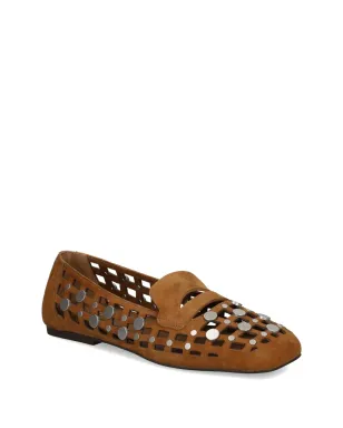 Ash Bali スタッズカットアウト ローファー - サムネイル2