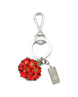 MM6 Maison Margiela ストロベリー型キーホルダー - Red - サムネイル1