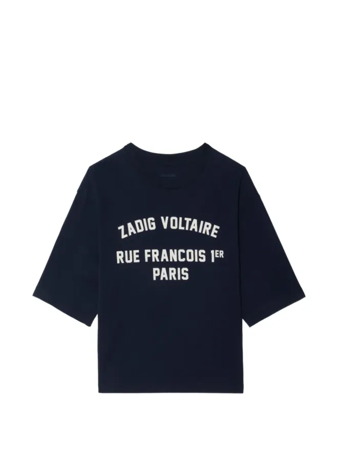 Zadig&Voltaire Zadig&Voltaire Taida Paris コットンTシャツの商品画像