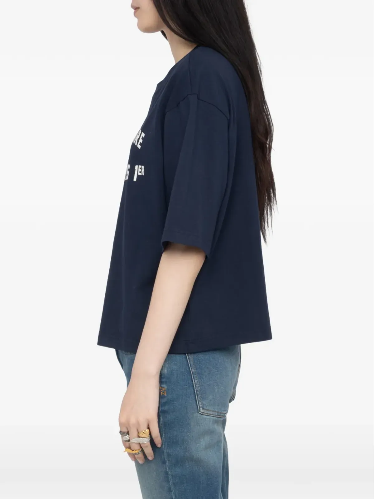 Zadig&Voltaire Taida Paris コットンTシャツ - 画像5