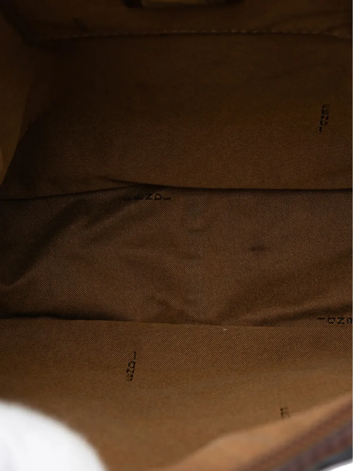 Fendi Pre-Owned Zucca Canvas クロスボディバッグ ブラウン - 画像5