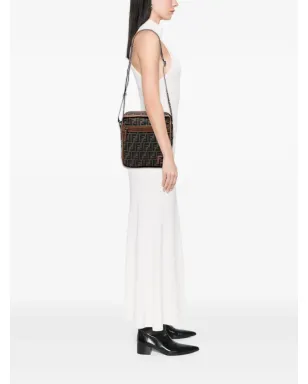 Fendi Pre-Owned Zucca Canvas クロスボディバッグ ブラウン - サムネイル2