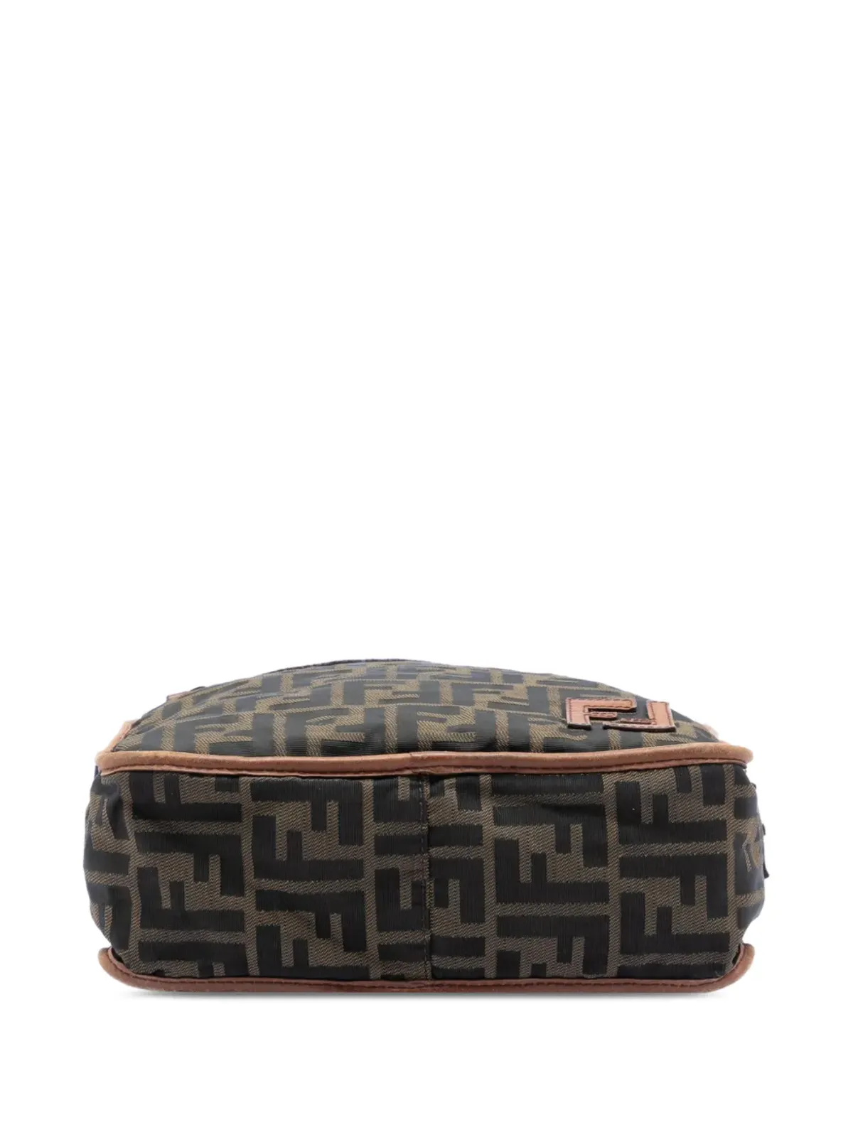 Fendi Pre-Owned Zucca Canvas クロスボディバッグ ブラウン - 画像4