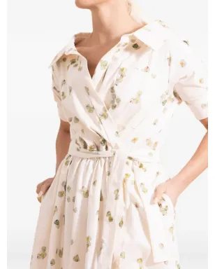 Altuzarra リディア 花柄ベルト付きドレス - サムネイル4