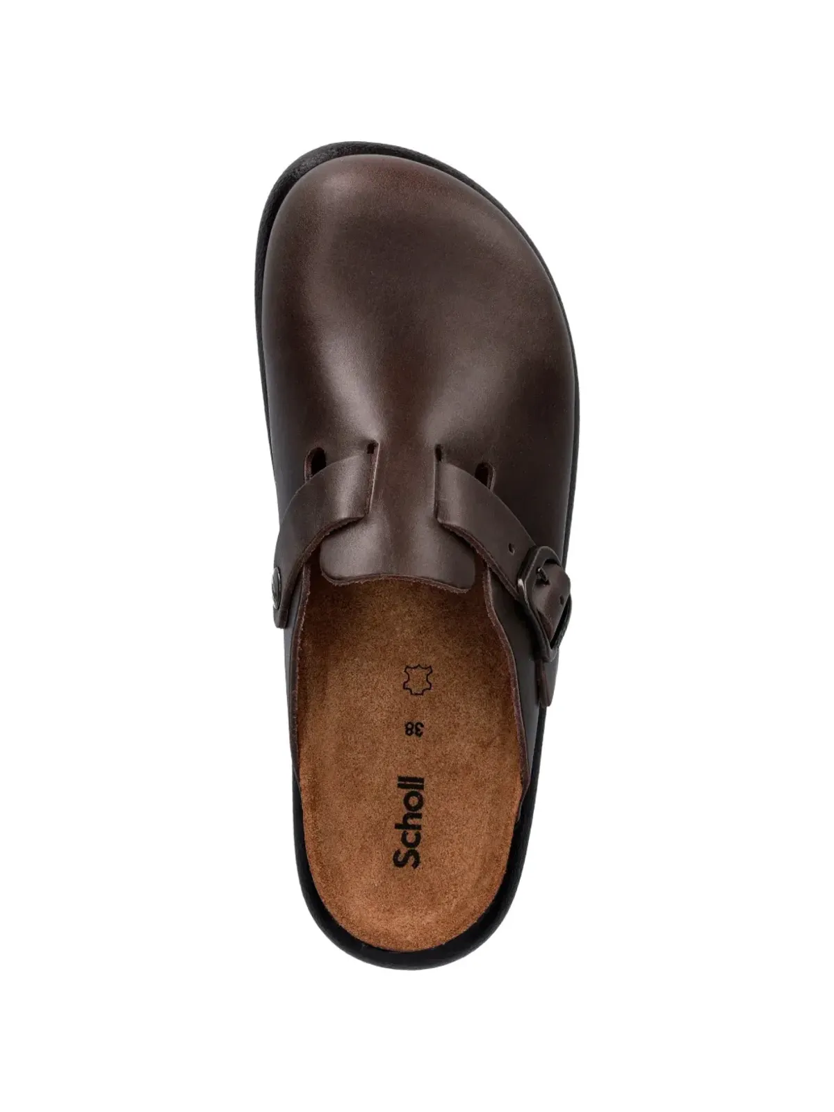 Scholl Fae バックルストラップミュール - 画像4