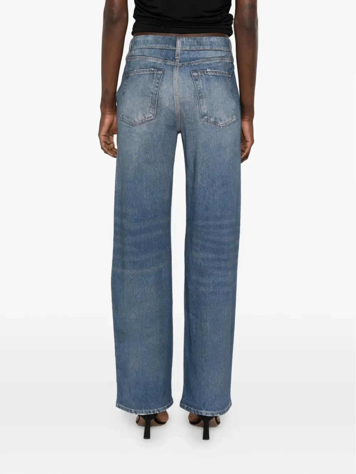 rag & bone デニムプリント トラックパンツ - 画像4
