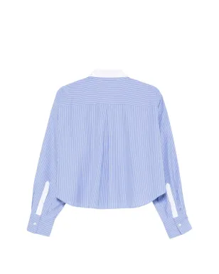 rag & bone striped-pattern shirt - Blue - サムネイル2