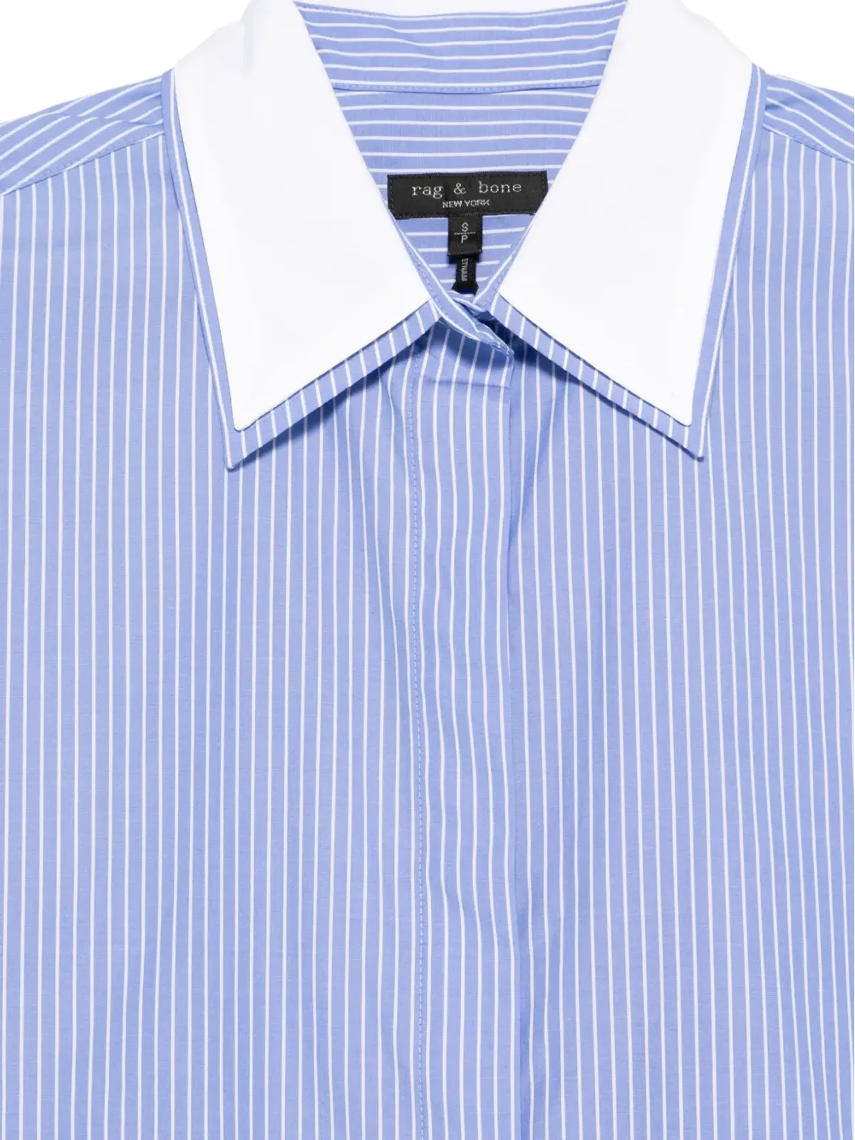 rag & bone striped-pattern shirt - Blue - 画像3