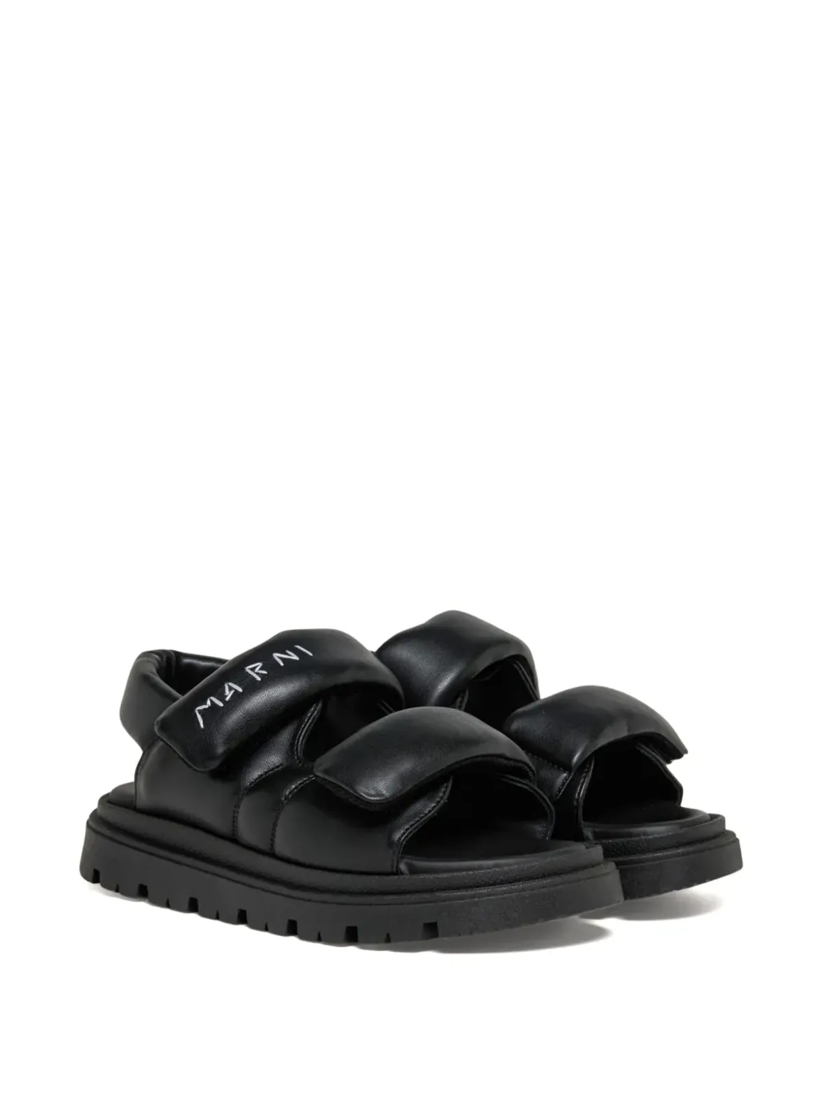Marni Kids パッド入りストラップサンダル - 画像1
