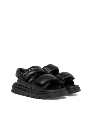 Marni Kids パッド入りストラップサンダル - サムネイル1