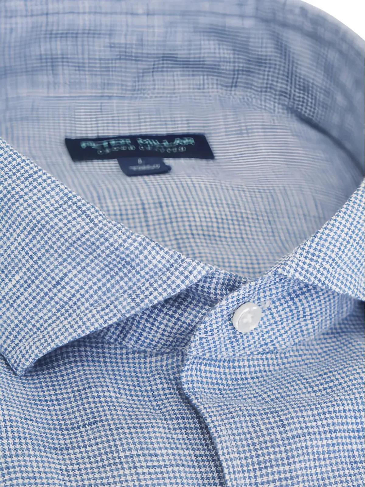 Peter Millar Astino 長袖シャツ - ブルー - 画像2