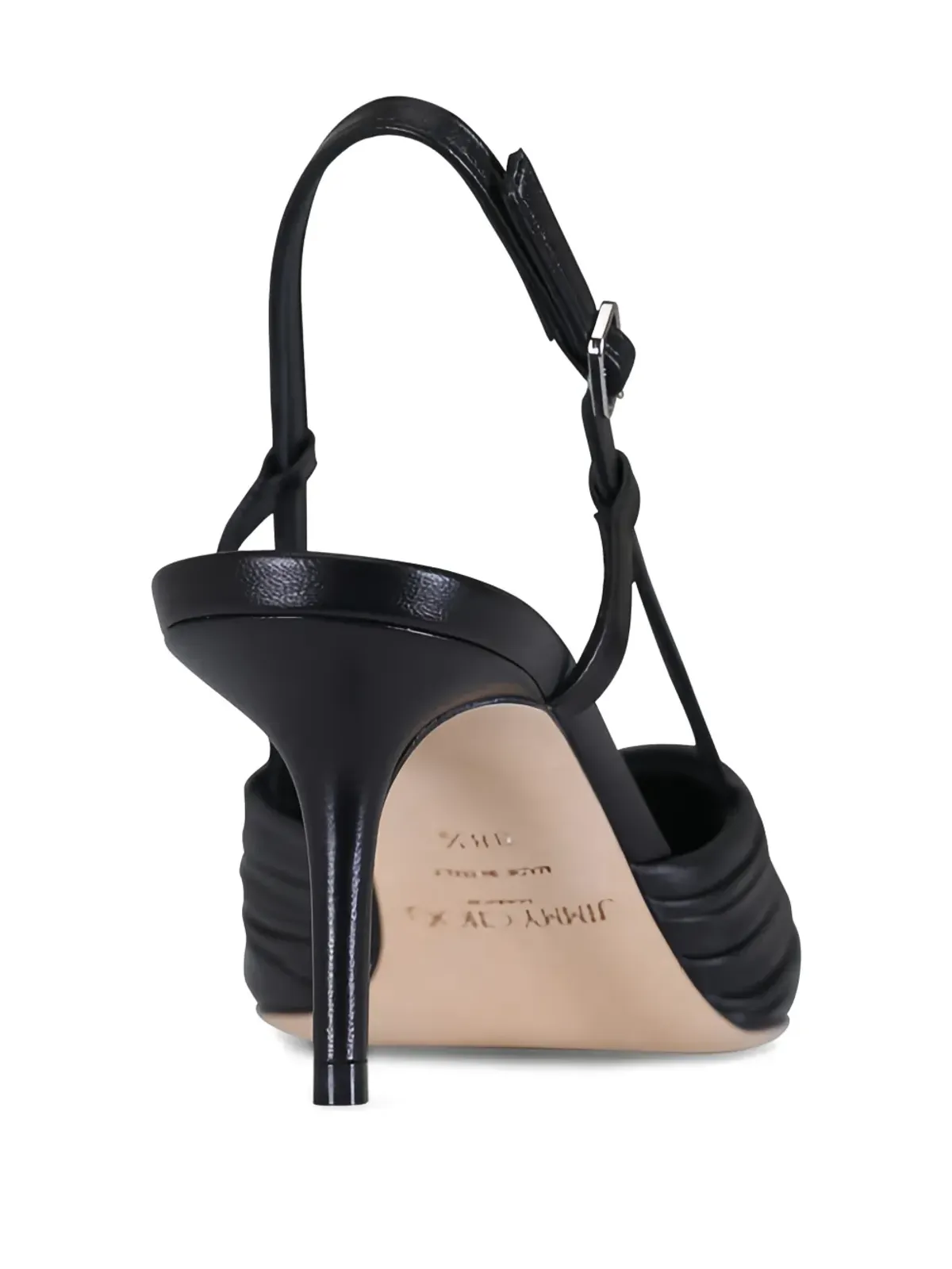 Jimmy Choo アフィア ルシュード スリングバックパンプス - 画像3