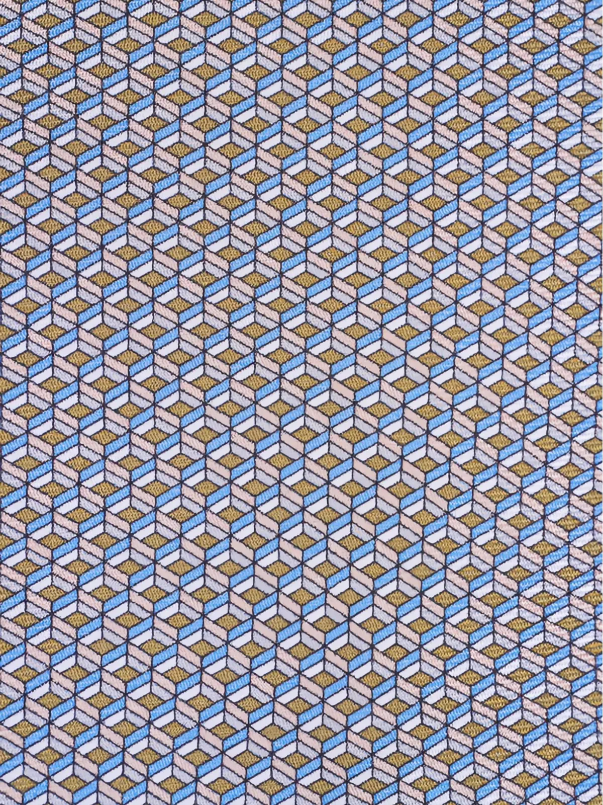 Eton 幾何学柄スプリングタイ - 画像2