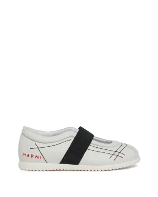 Marni Kids ステッチングスニーカー - サムネイル2