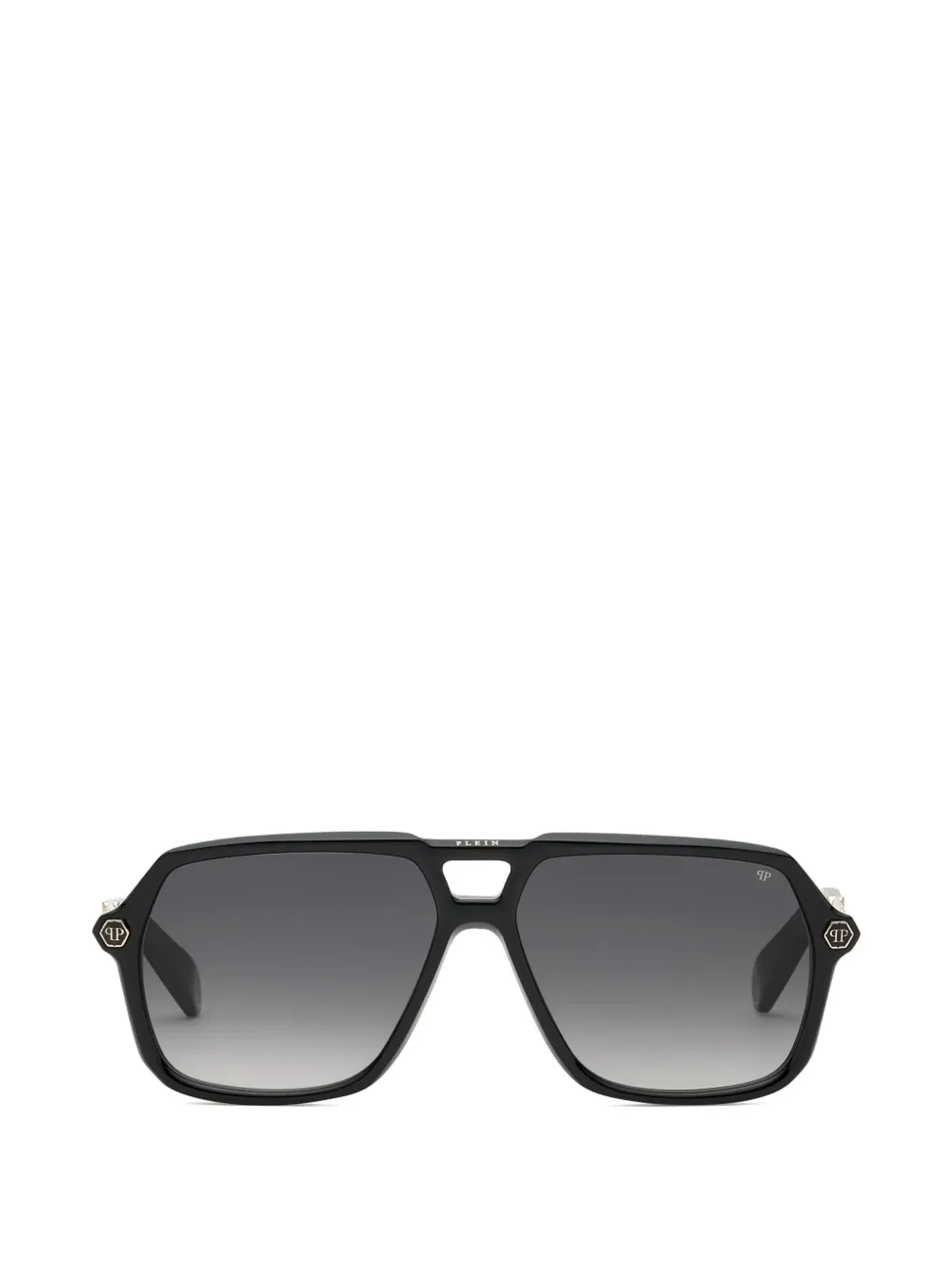 Philipp Plein Eyewear ヘクサゴン・スタッド サングラス - 画像1
