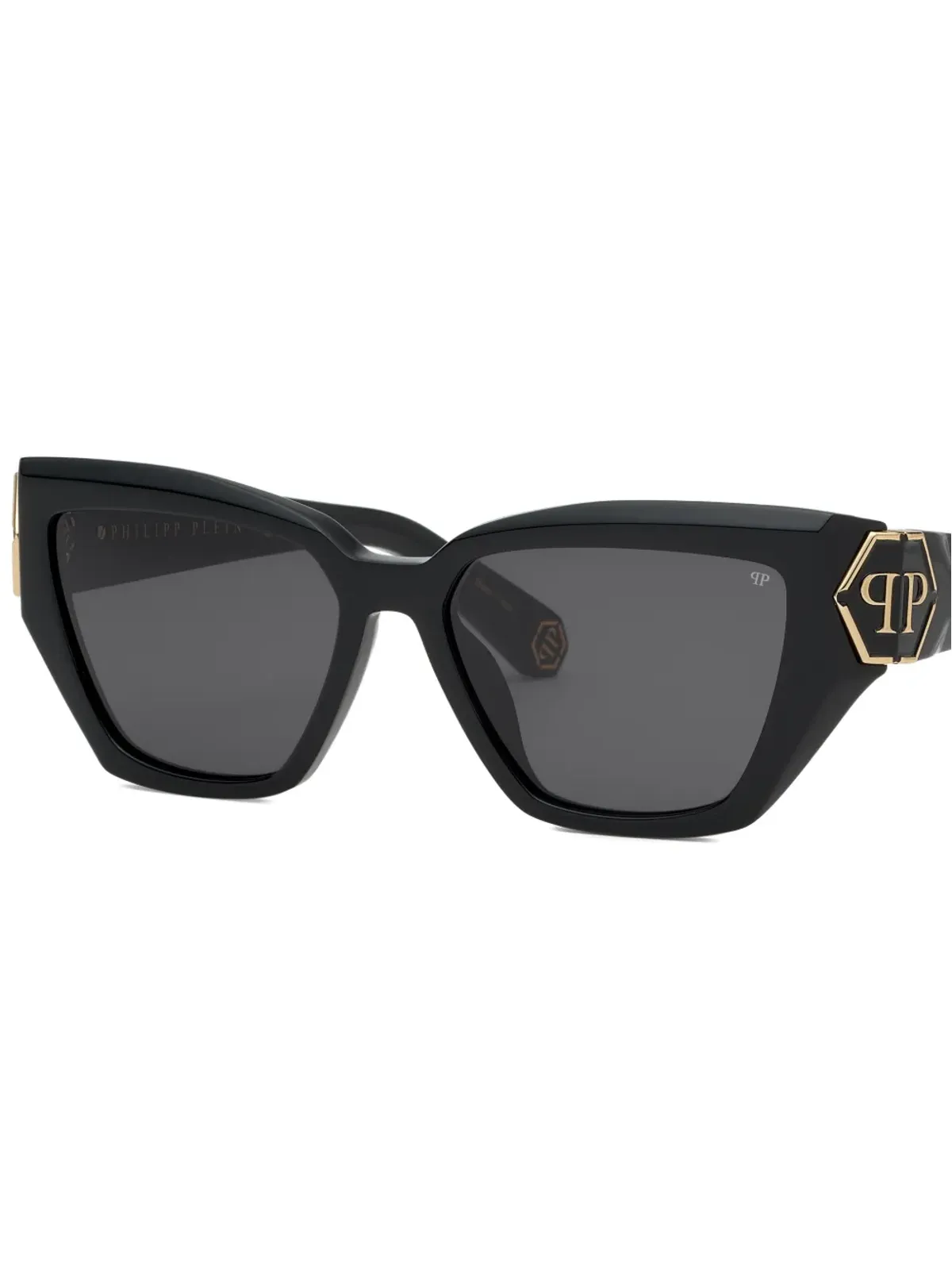 Philipp Plein Eyewear Plein Brave ロゴディテール サングラス - 画像5