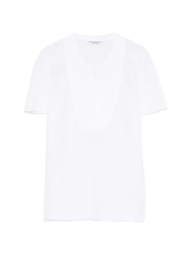 Amina Rubinacci Amina Rubinacci Venezia V-neck blouse - Whiteの商品画像