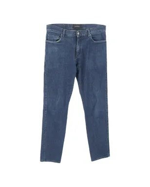 Ermenegildo Zegna Vintage スリムフィット・ミッドライズジーンズ(ブルー) - サムネイル1