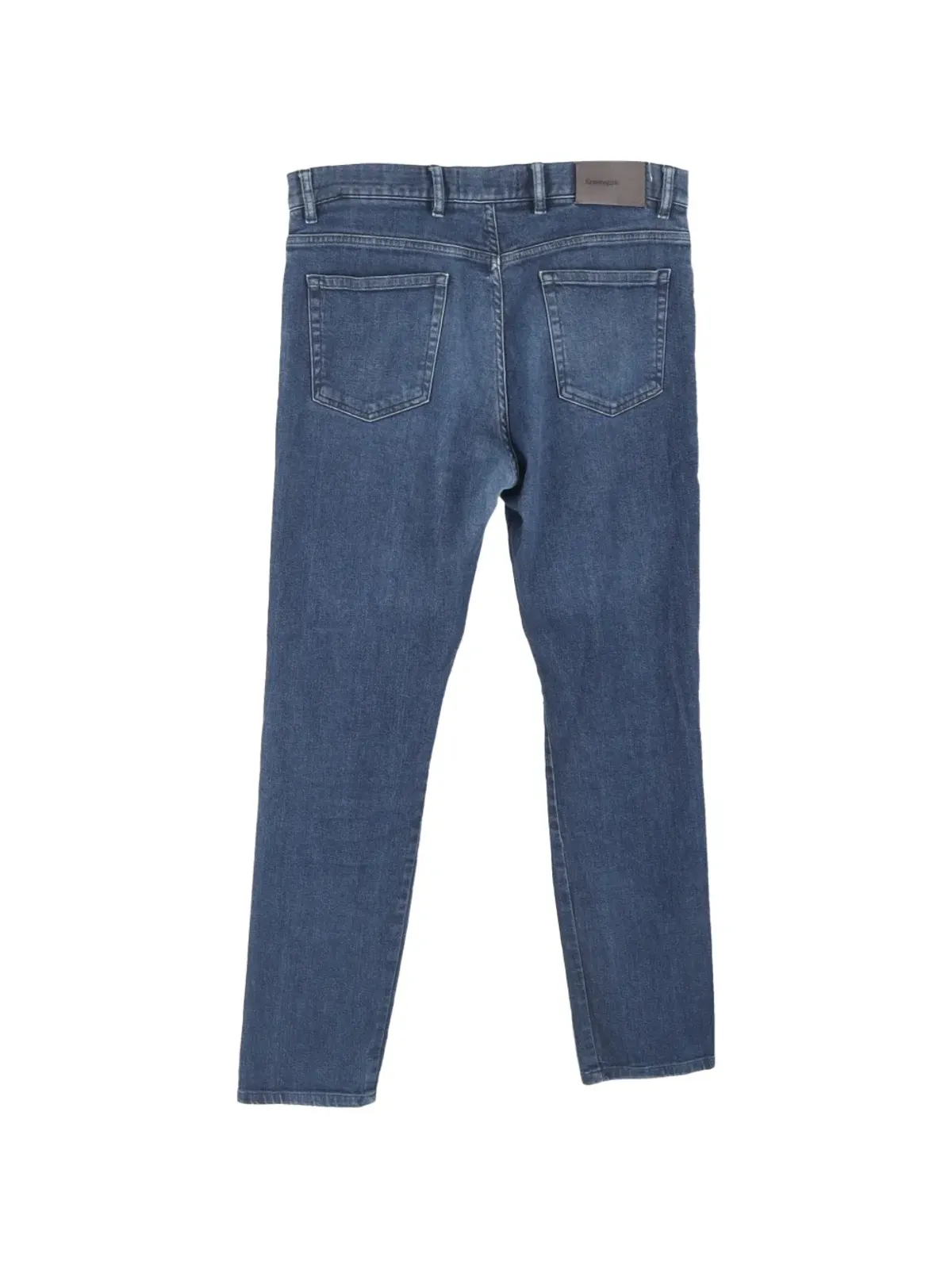 Ermenegildo Zegna Vintage スリムフィット・ミッドライズジーンズ(ブルー) - 画像2
