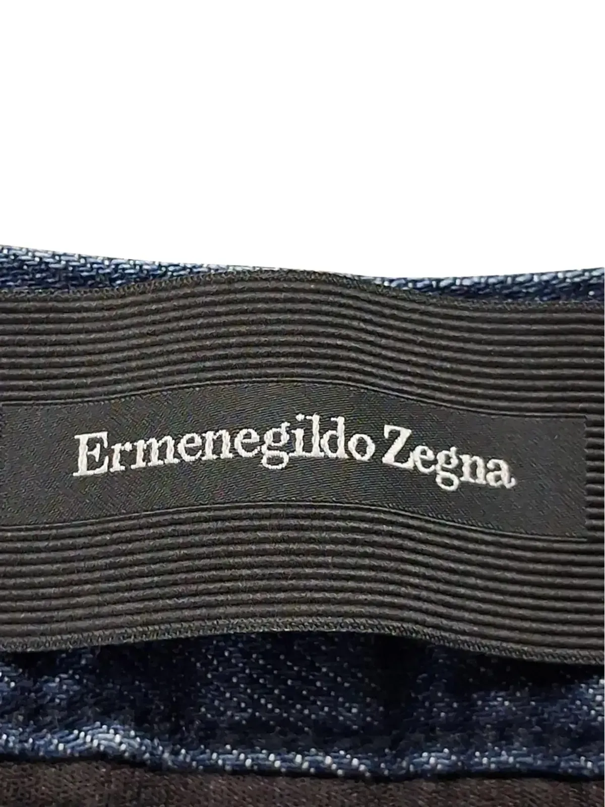 Ermenegildo Zegna Vintage スリムフィット・ミッドライズジーンズ(ブルー) - 画像3