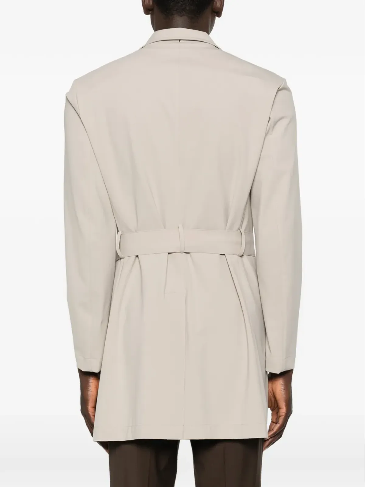 Montecore ダブルブレスト トレンチコート - 画像4