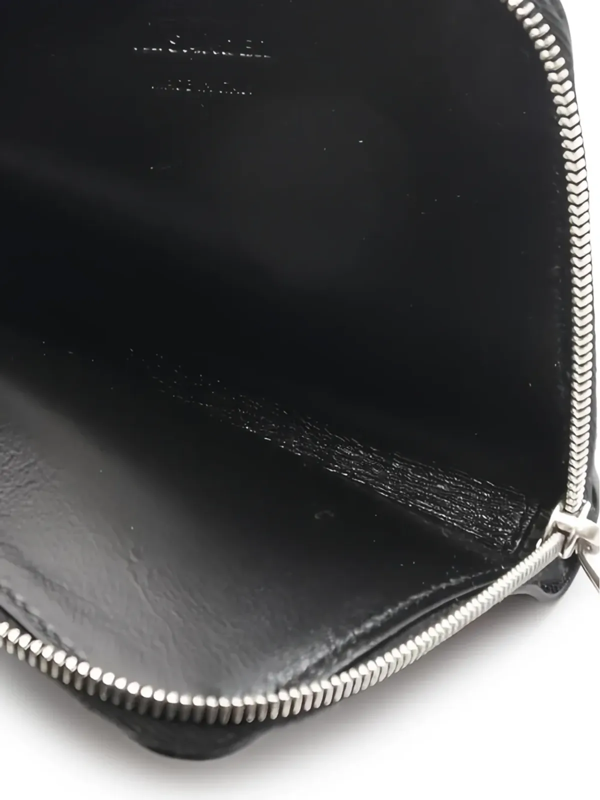 Jil Sander Pre-Owned レザー カードケース - ブラック - 画像3