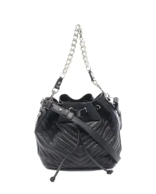 Saint Laurent Pre-Owned 00s チェーンレザー バケットバッグ - サムネイル1
