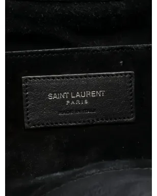 Saint Laurent Pre-Owned 00s チェーンレザー バケットバッグ - サムネイル5
