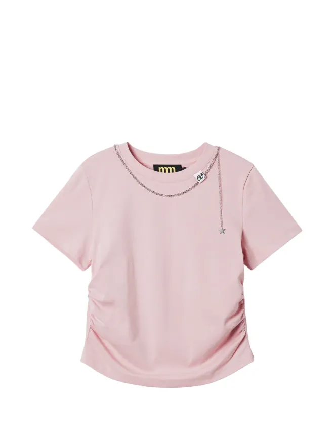 Mini Cream Mini Cream チェーン付きTシャツの商品画像