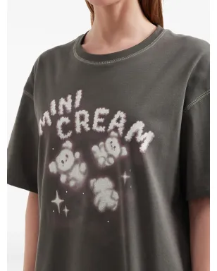 Mini Cream クラウドプリントTシャツ - サムネイル5