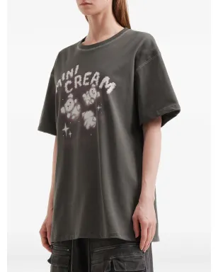 Mini Cream クラウドプリントTシャツ - サムネイル3