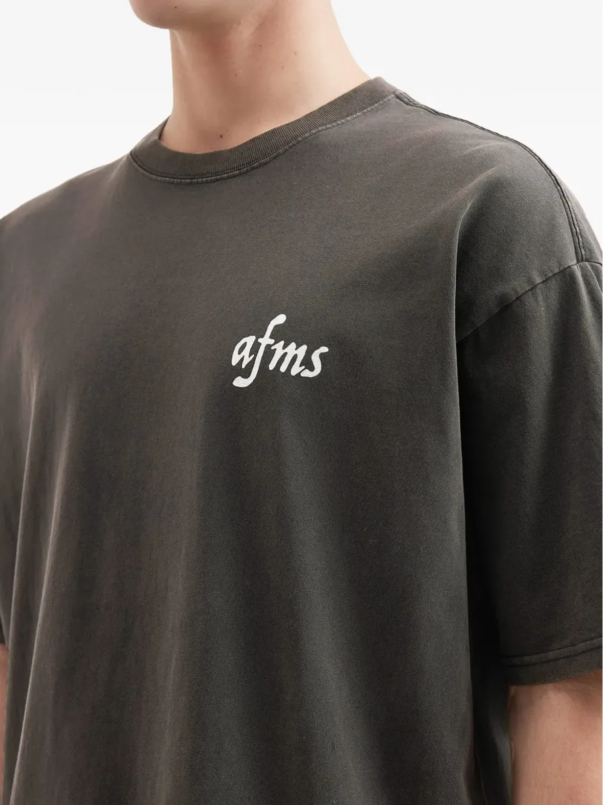 aftermaths パターン柄 半袖Tシャツ - 画像5