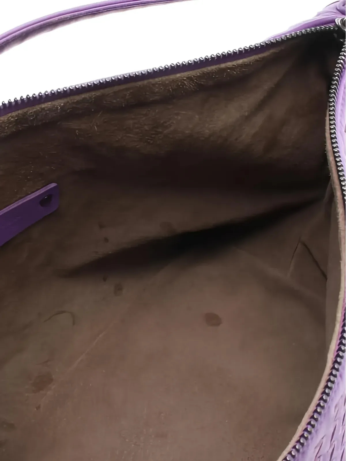 Bottega Veneta イントレチャート レザー トートバッグ - 画像3