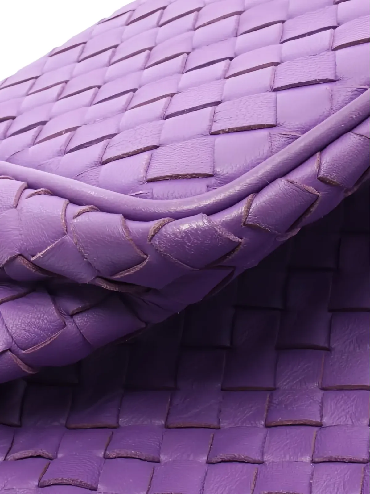 Bottega Veneta イントレチャート レザー トートバッグ - 画像4