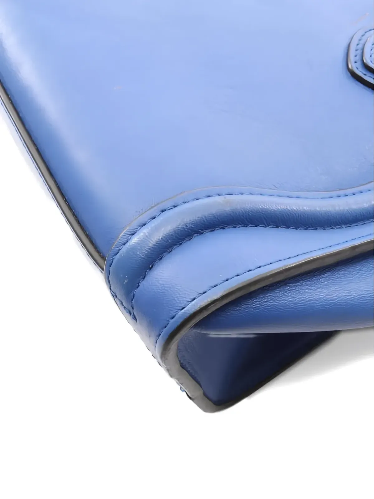 Celine Pre-Owned 2000年代 ナノ ラゲージ ショッパー レザー トートバッグ - 画像5