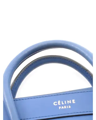 Celine Pre-Owned 2000年代 ナノ ラゲージ ショッパー レザー トートバッグ - サムネイル4